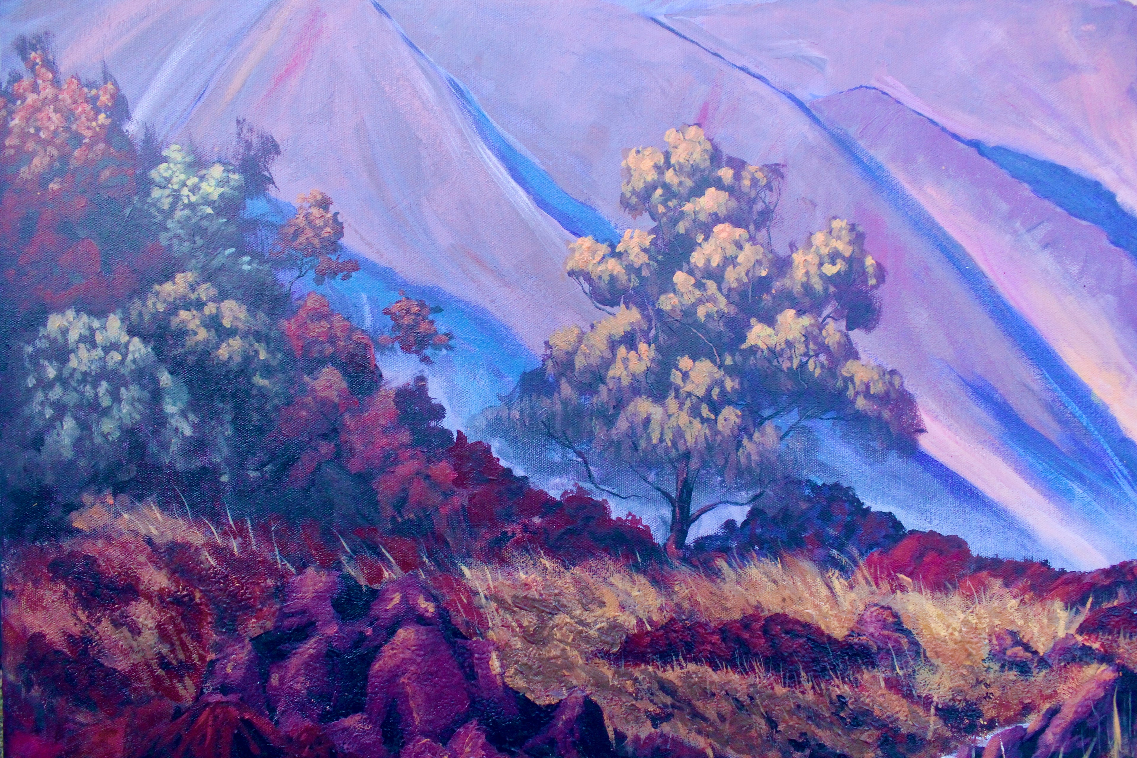'Over The Hills' Original Painting
