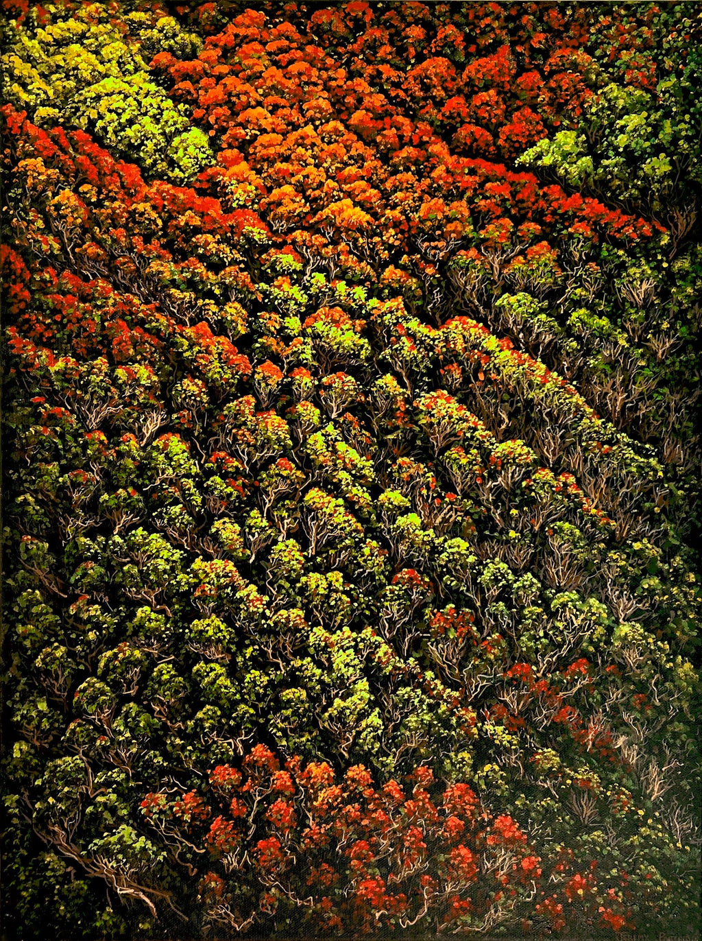 'From Above' - Oil Painting