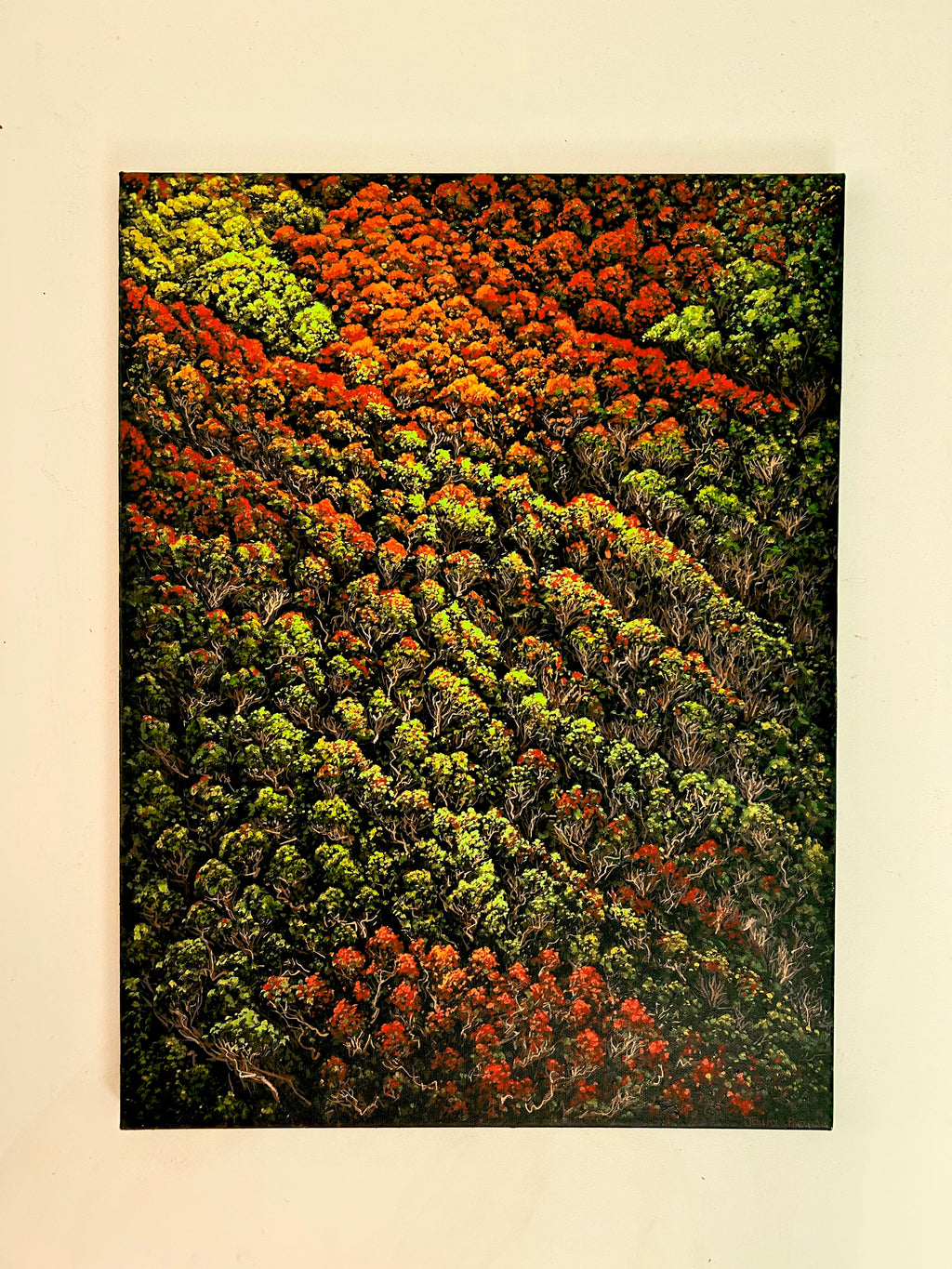 'From Above' - Oil Painting