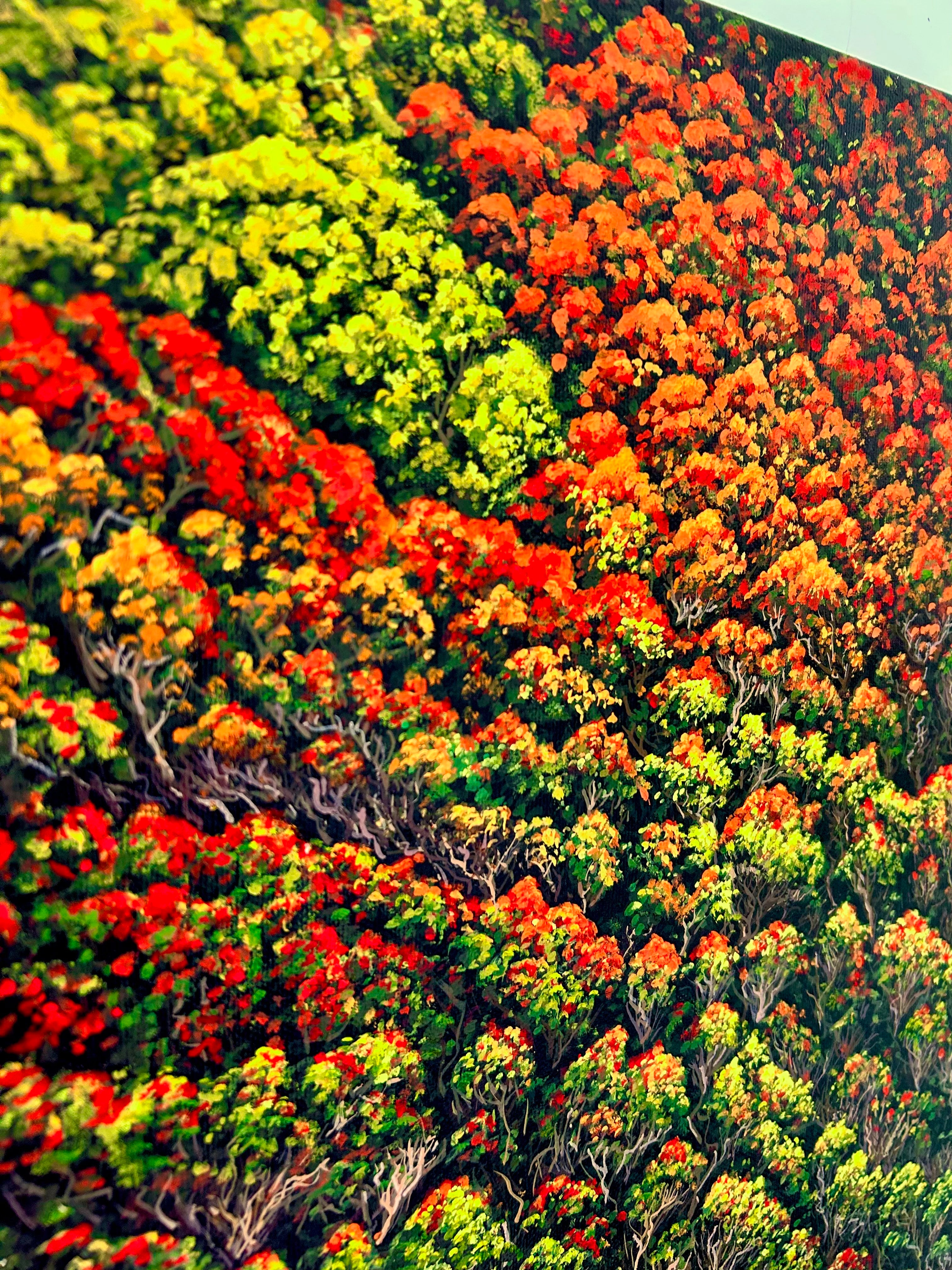 'From Above' - Oil Painting
