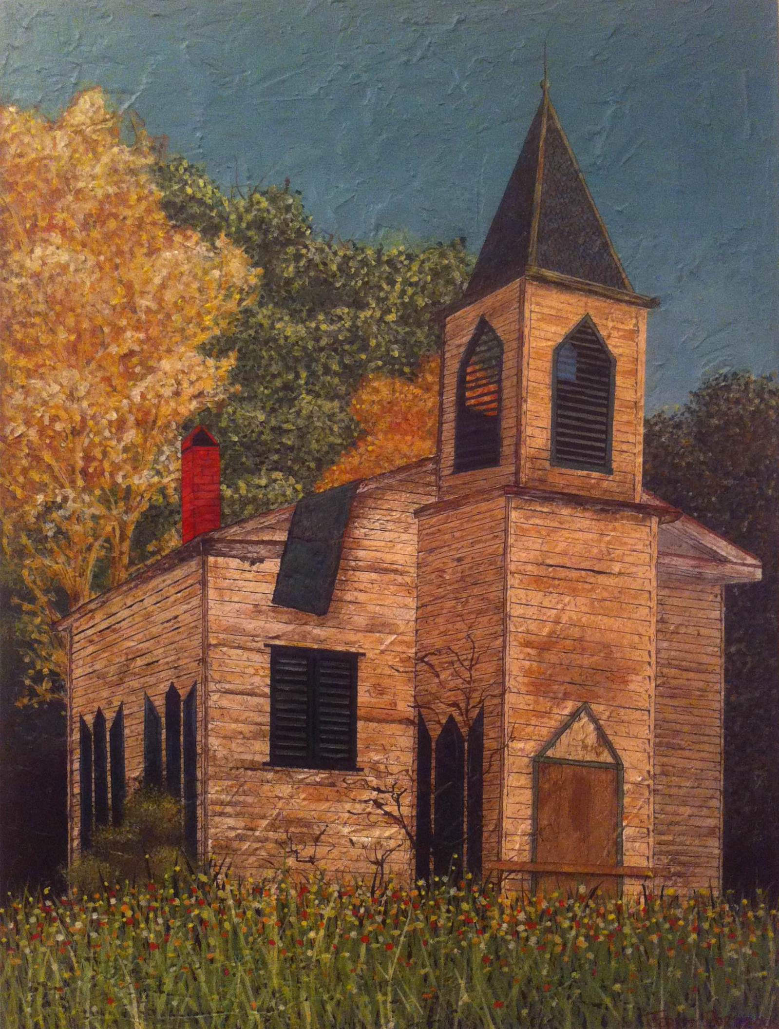 'Take Me To Church' Original painting