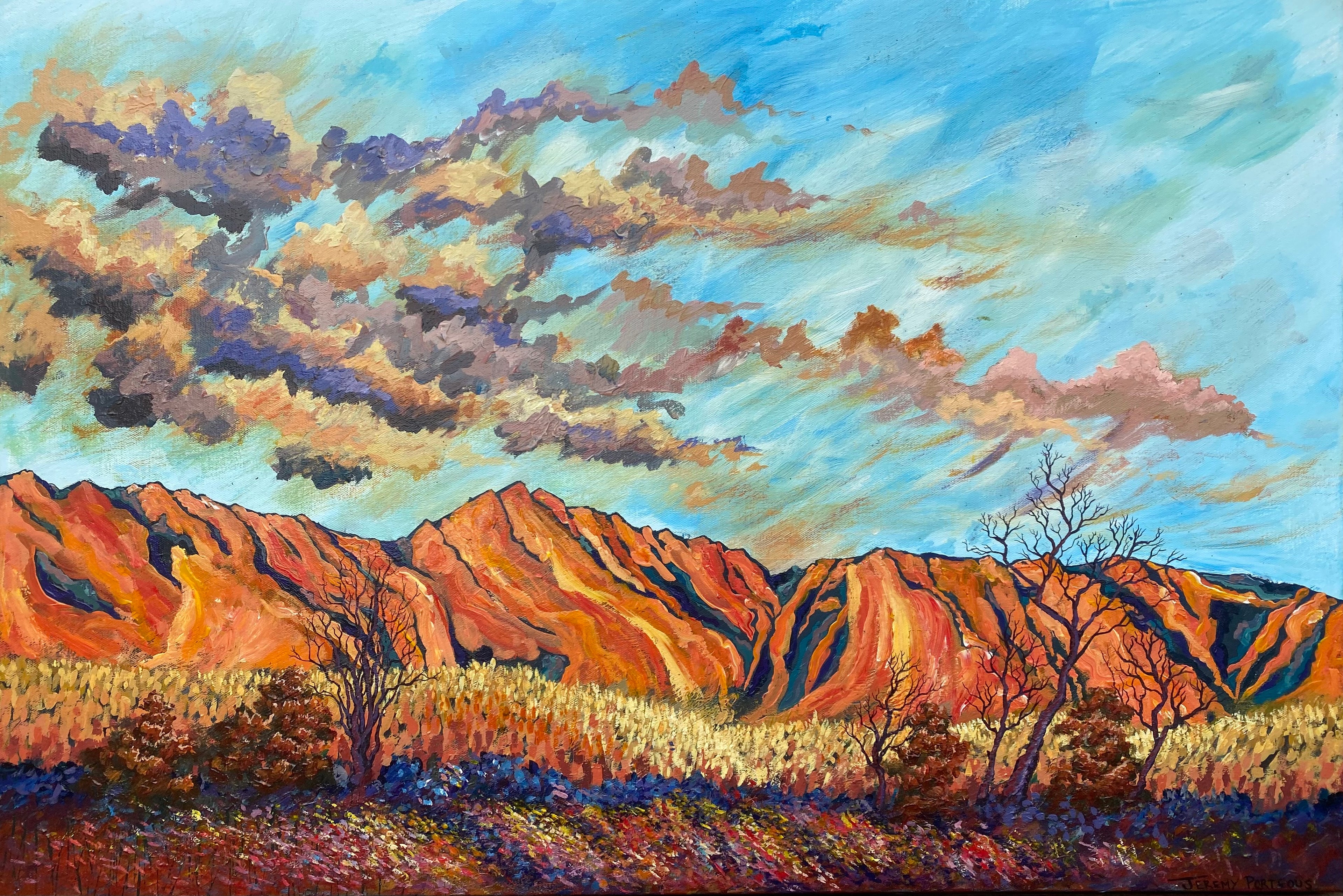 'Whispy Rocks' Original Painting