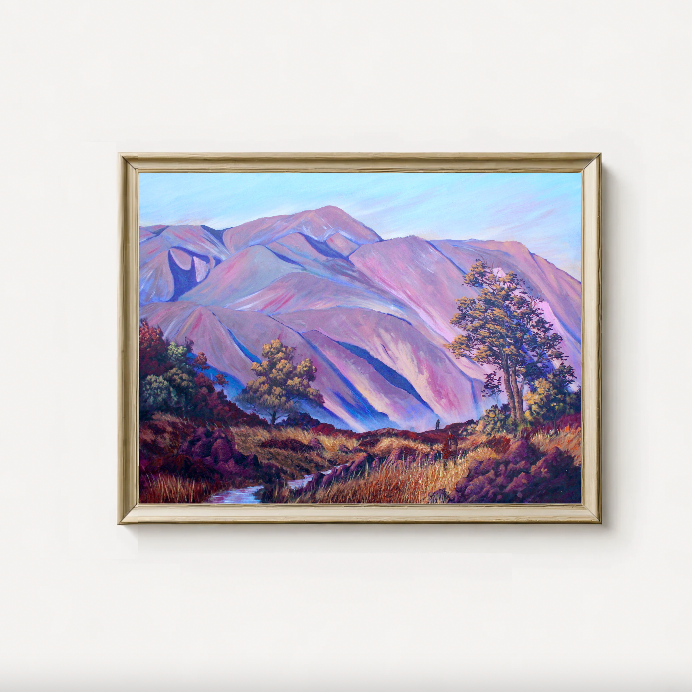 'Over The Hills' Fine Art Print